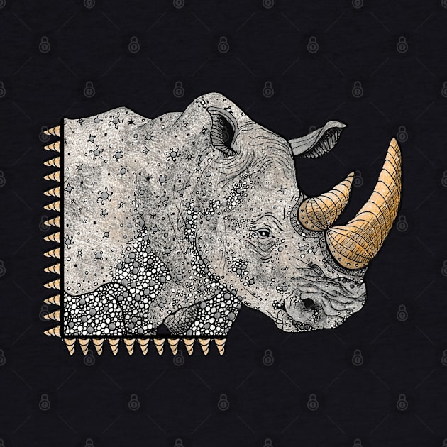 Rhinoceros Totem Animal by FreeSpiritMeg